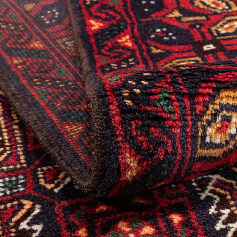 Tapis de couloir Tapis Belutsch - 193 x 103 cm - rouge