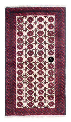 Tapis Belutsch - 157 x 90 cm - beige