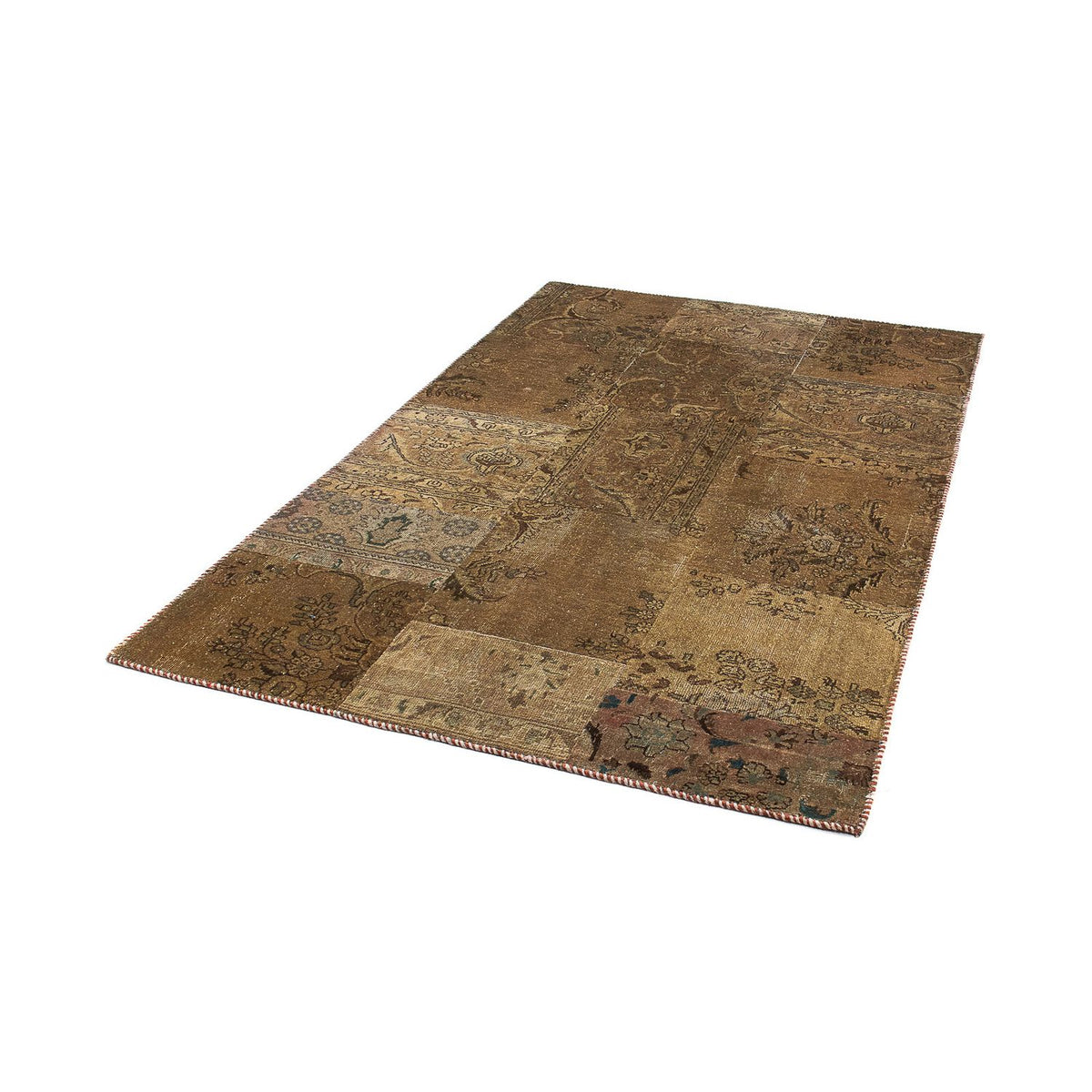 Tapis patchwork - 207 x 128 cm - multicolore