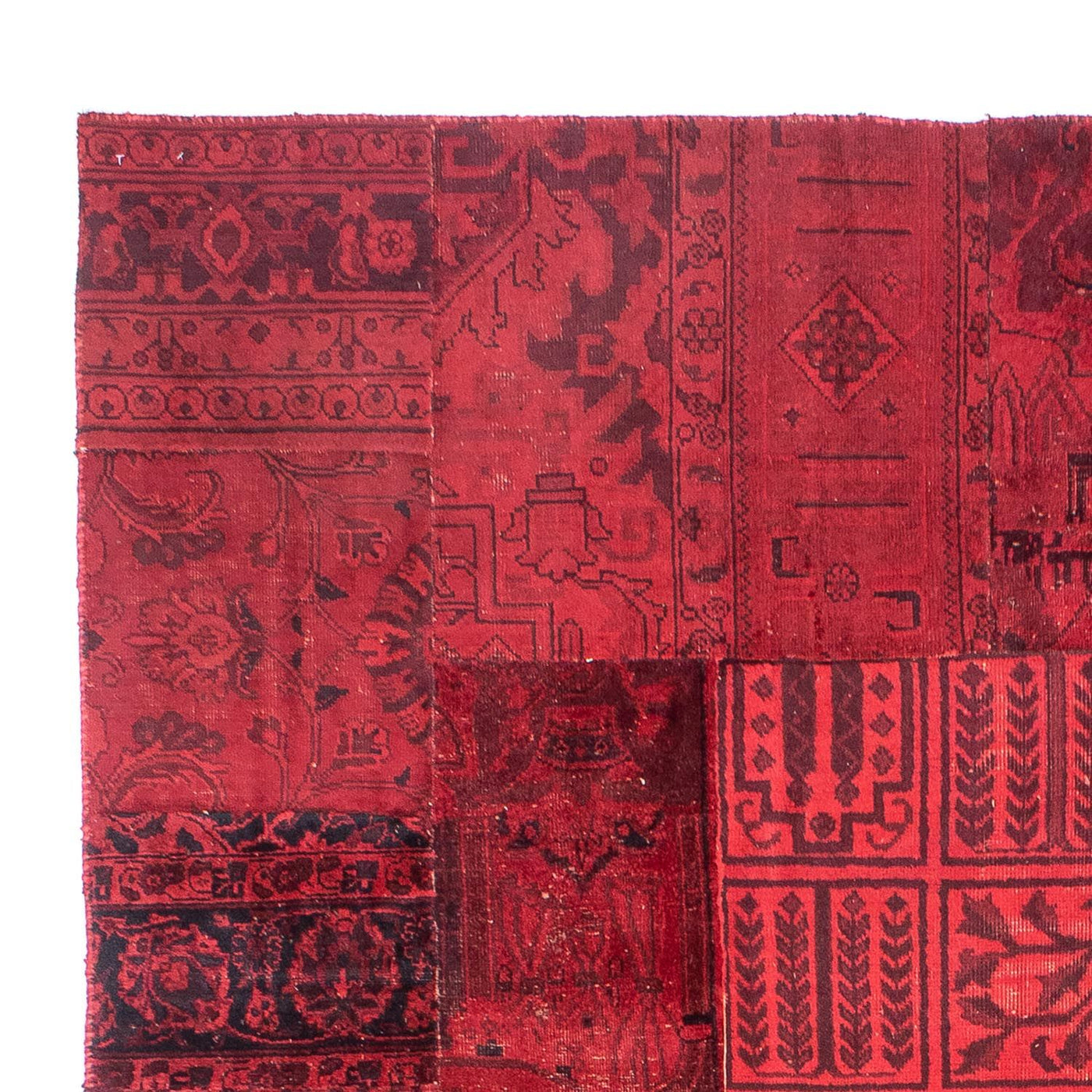 Tapis patchwork 296x196cm - Perserteppich Wollteppich