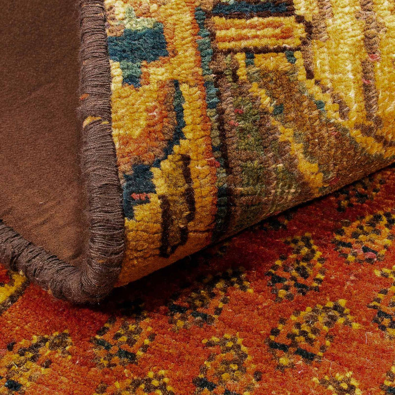 Tapis patchwork carré  - 151 x 142 cm - multicolore
