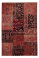 Tapis patchwork 207x135cm - Perserteppich Wollteppich