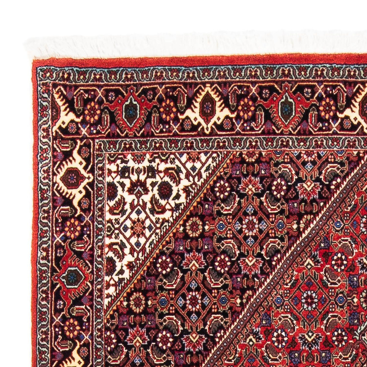 Tapis persan - Bidjar - 176 x 112 cm - rouge
