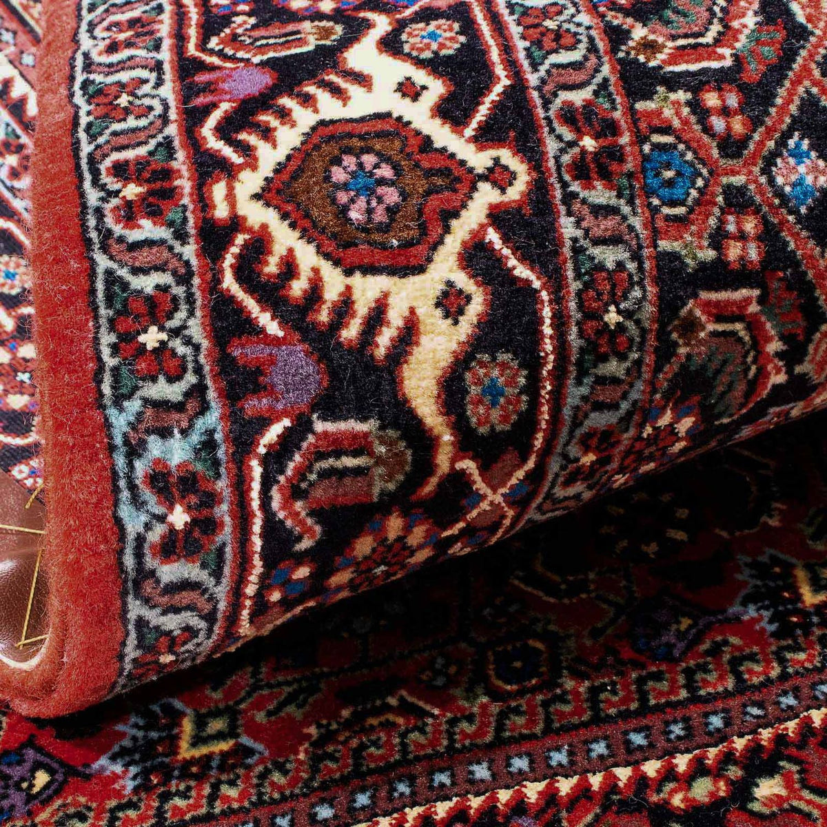 Tapis persan - Bidjar - 176 x 112 cm - rouge