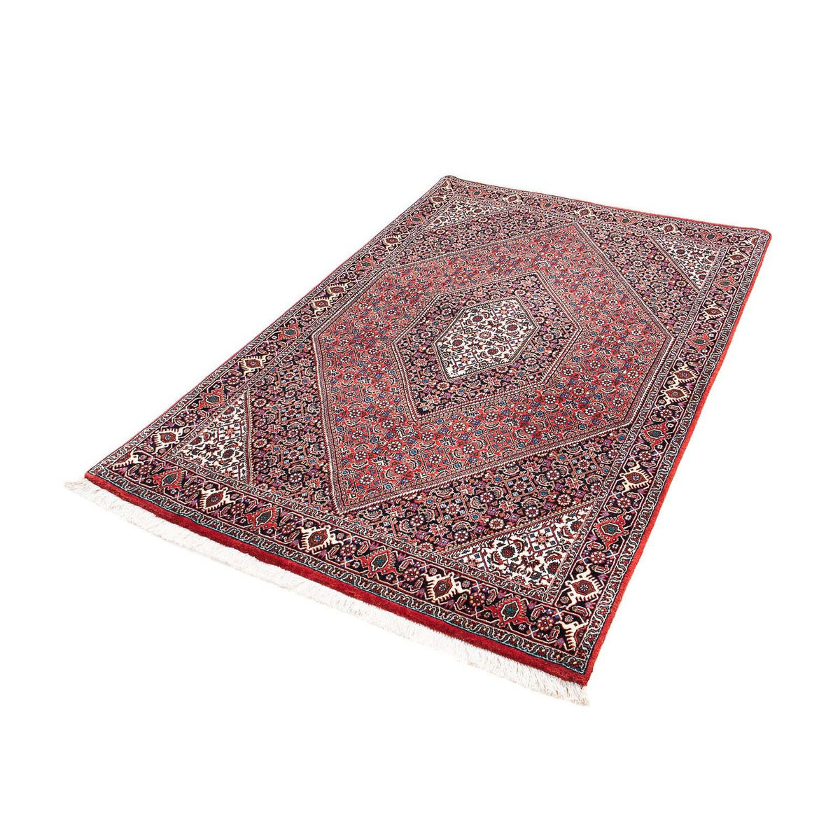 Tapis persan - Bidjar - 176 x 112 cm - rouge
