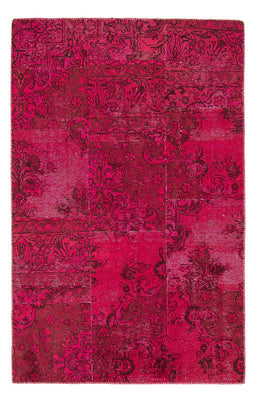 Tapis patchwork - 202 x 127 cm - multicolore