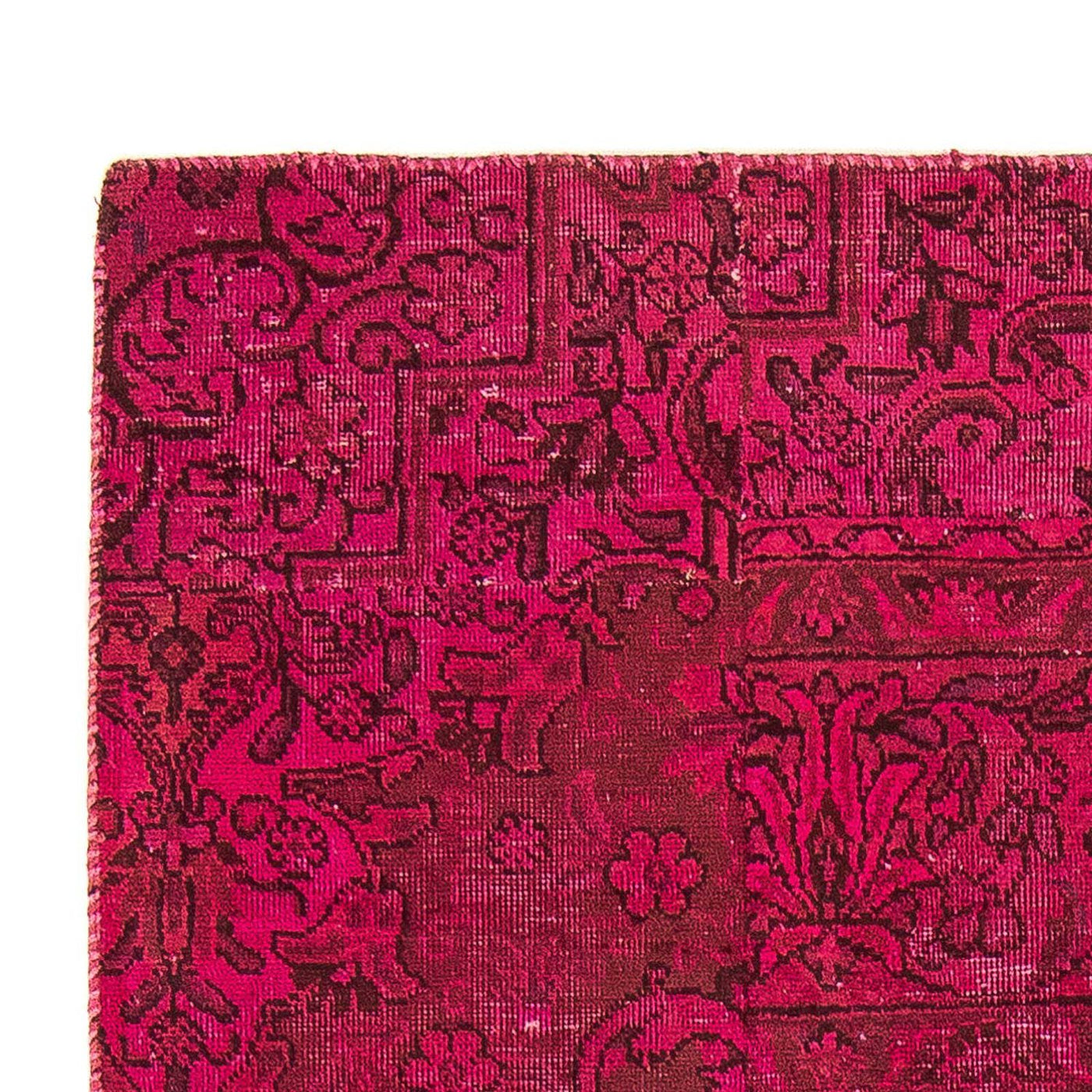 Tapis patchwork 202x127cm - Perserteppich Wollteppich