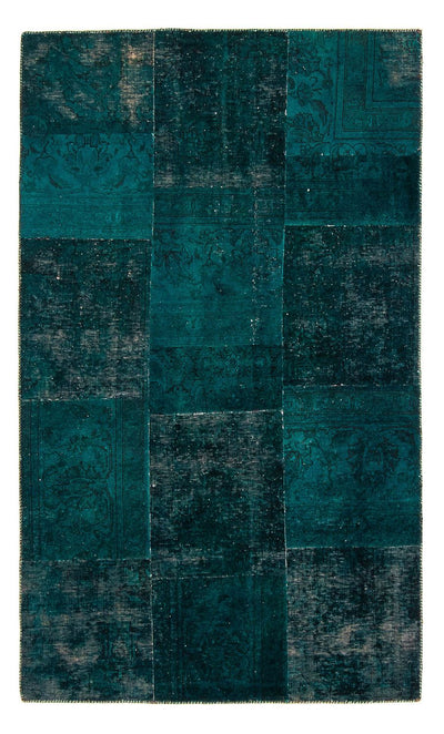 Tapis patchwork 131x205cm - Perserteppich Wollteppich