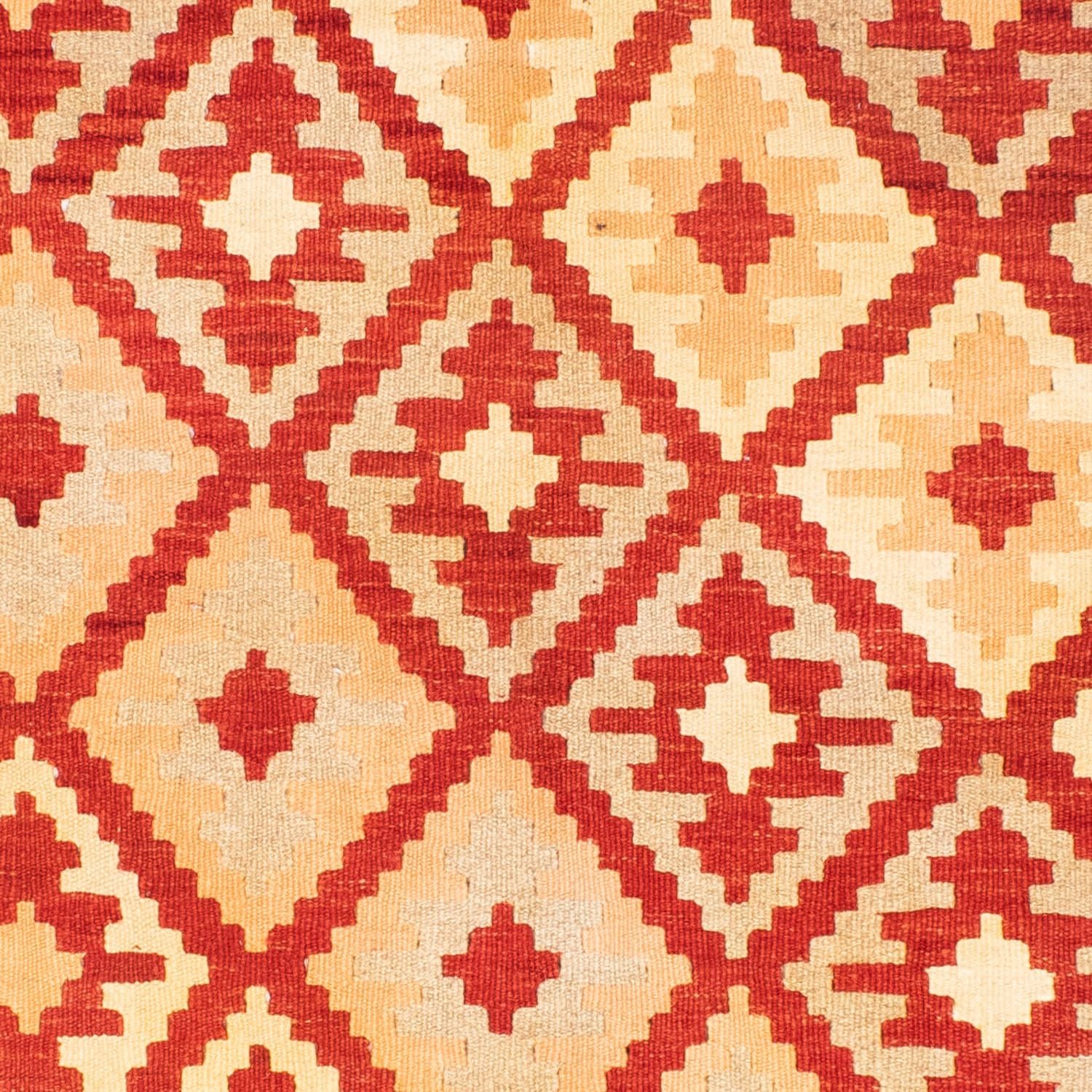 Tapis Kelim - Oriental - 211 x 155 cm - rouge
