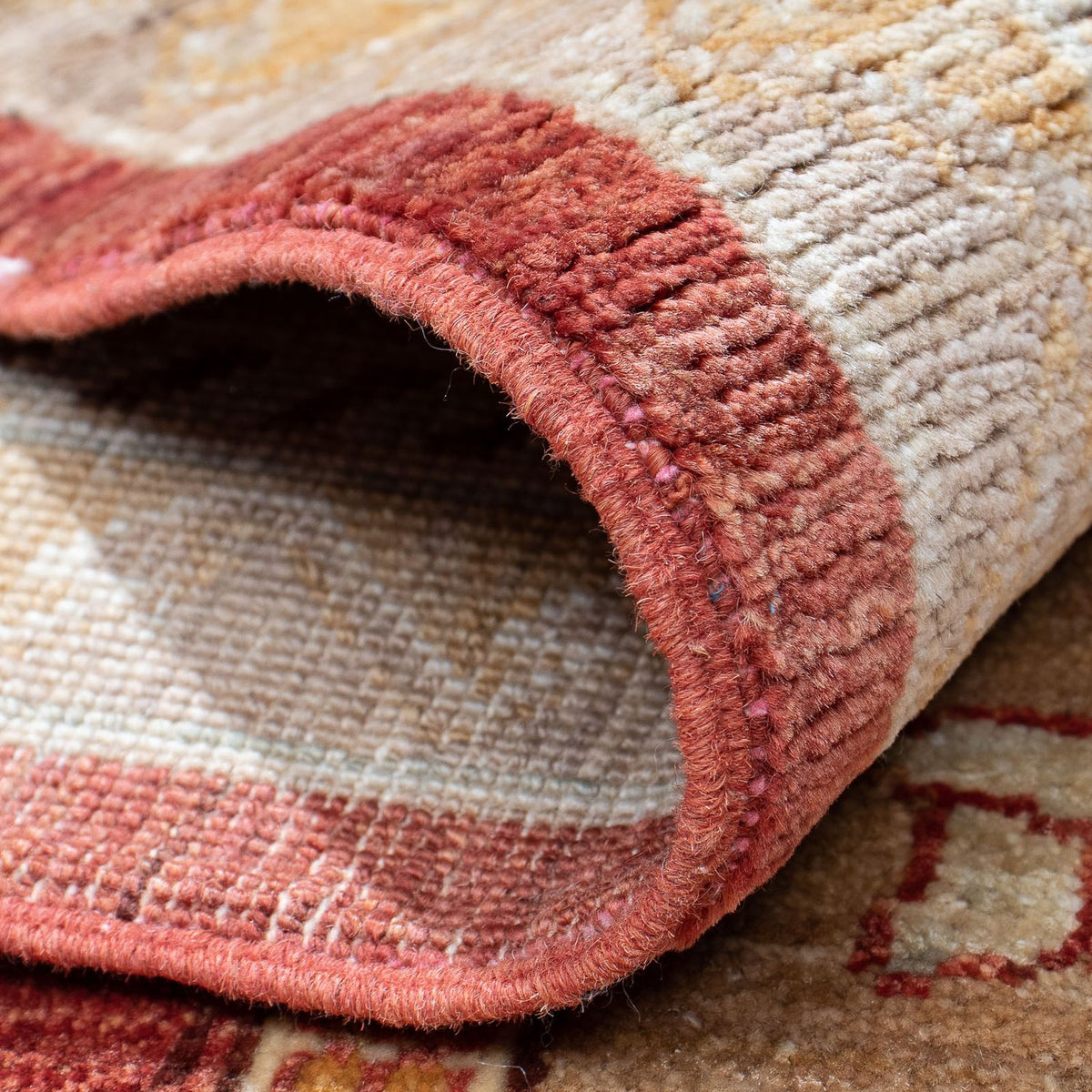 Tapis Ziegler - 375 x 253 cm - rouille