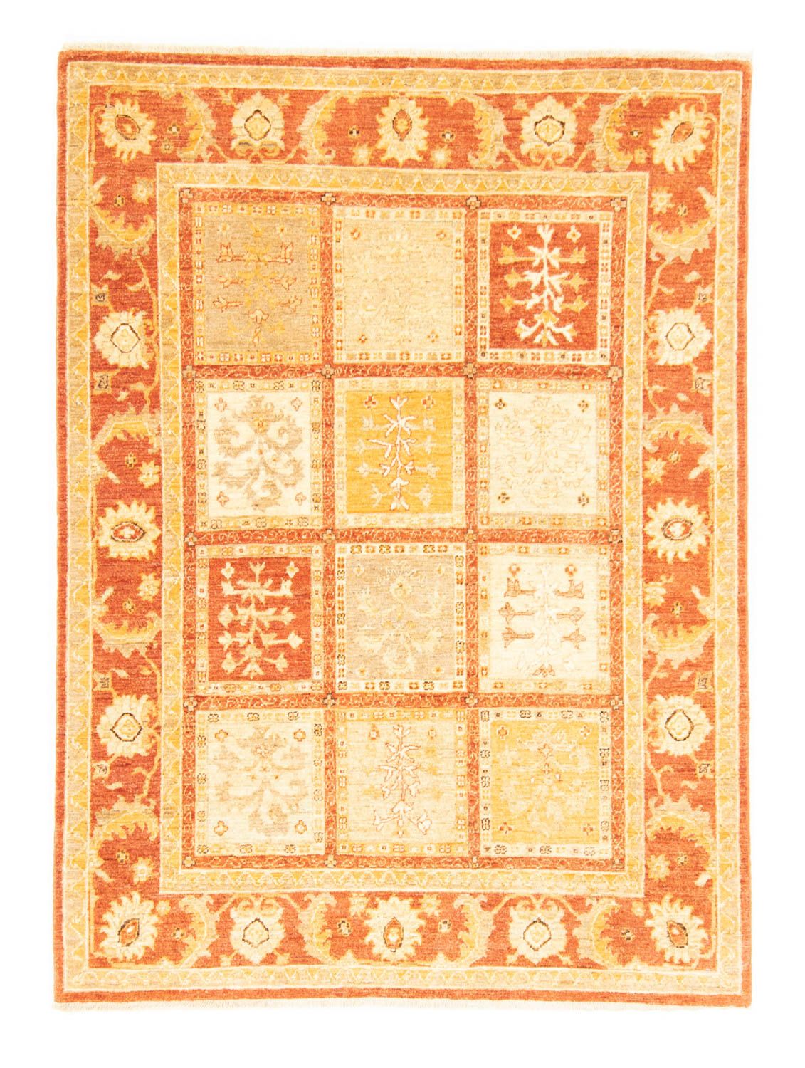 Tapis Ziegler - 198 x 147 cm - rouille