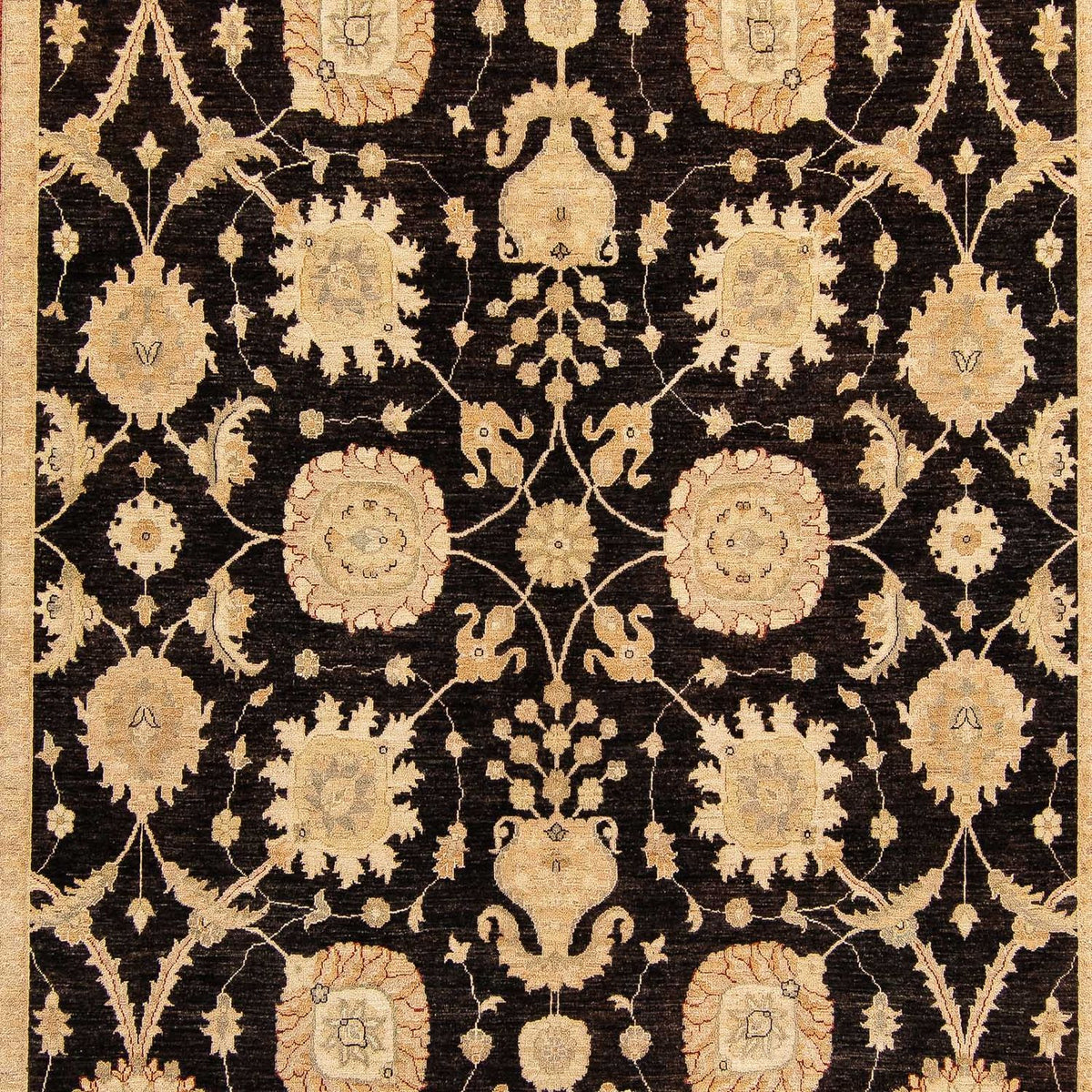 Tapis Ziegler - 408 x 302 cm - bleu foncé