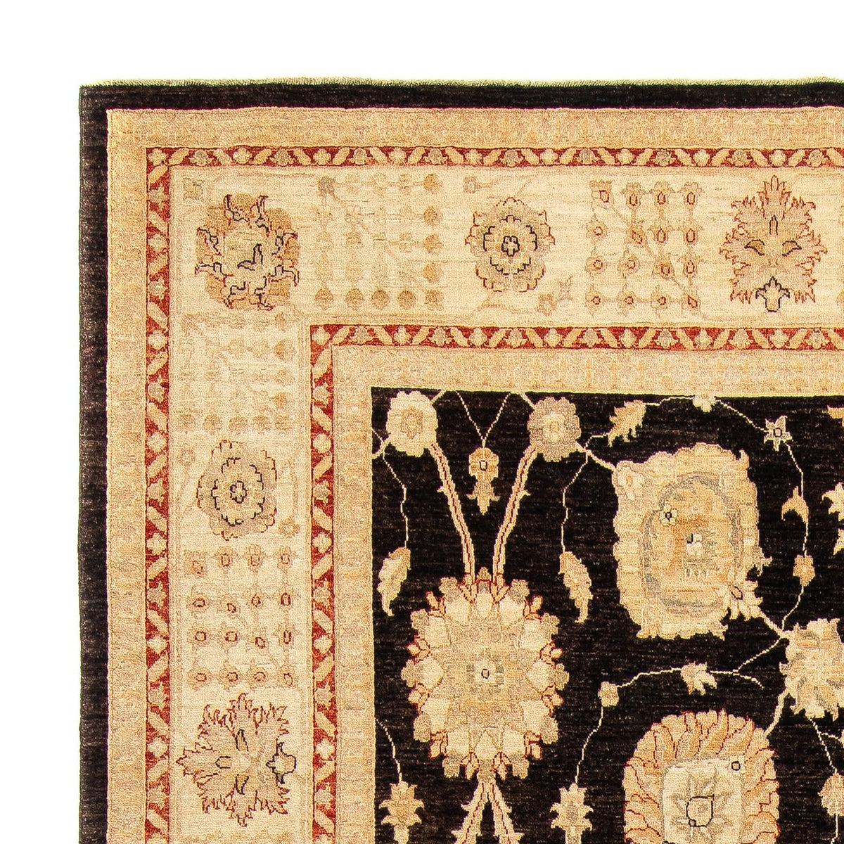 Tapis Ziegler - 408 x 302 cm - bleu foncé