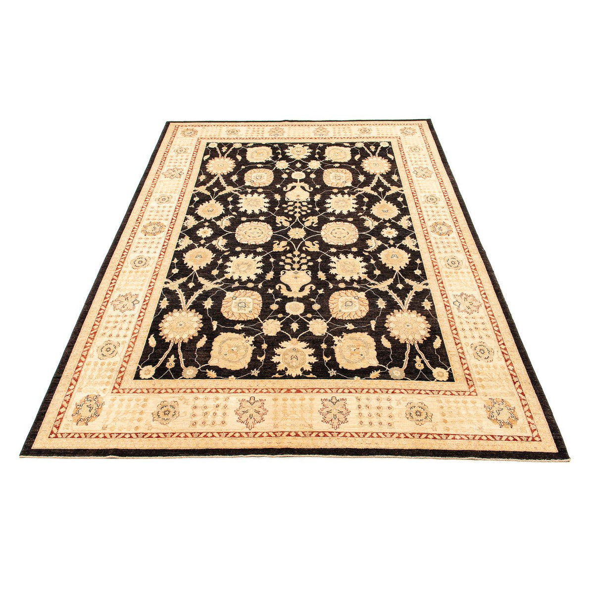 Tapis Ziegler - 408 x 302 cm - bleu foncé