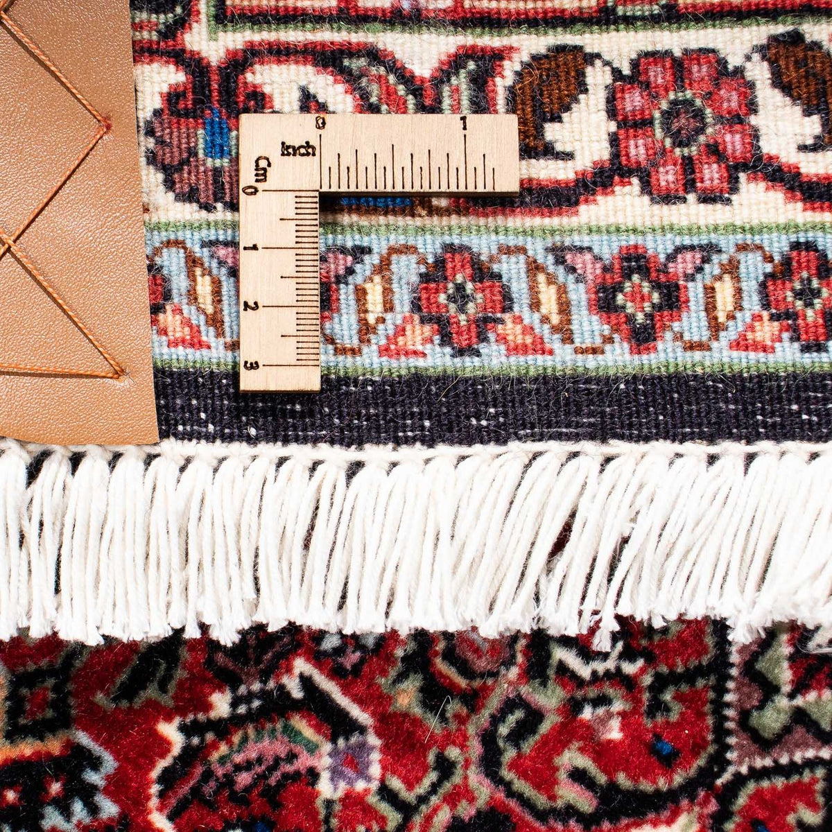 Tapis persan - Bidjar - 243 x 171 cm - rouge clair