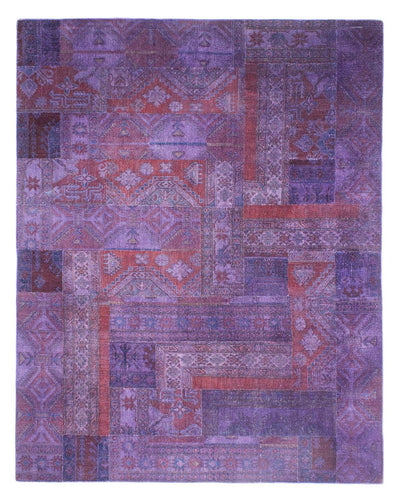 Tapis patchwork 239x299cm - Perserteppich Wollteppich