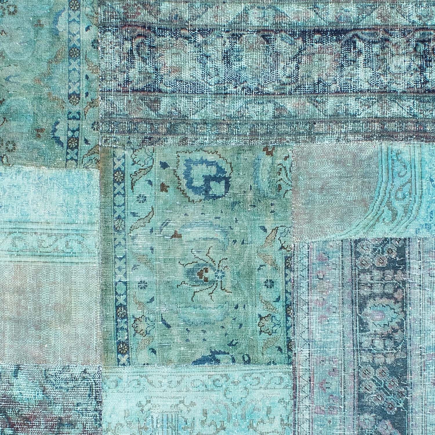 Tapis patchwork - 299 x 238 cm - multicolore