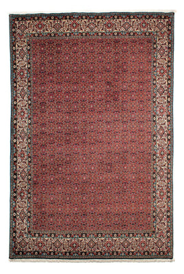 Tapis persan - Bidjar - 299 x 203 cm - rouge clair