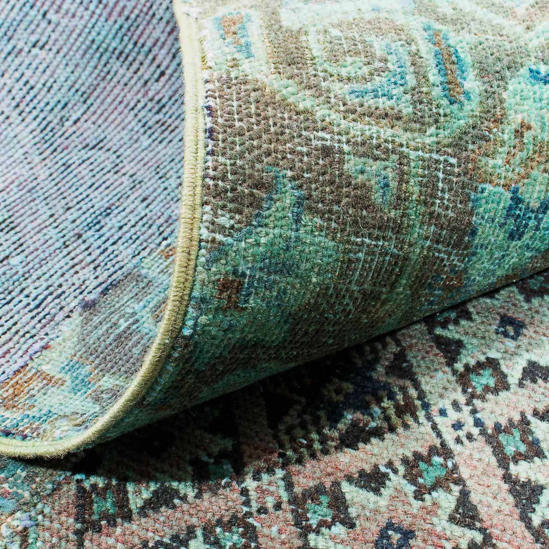 Tapis patchwork - 234 x 150 cm - multicolore