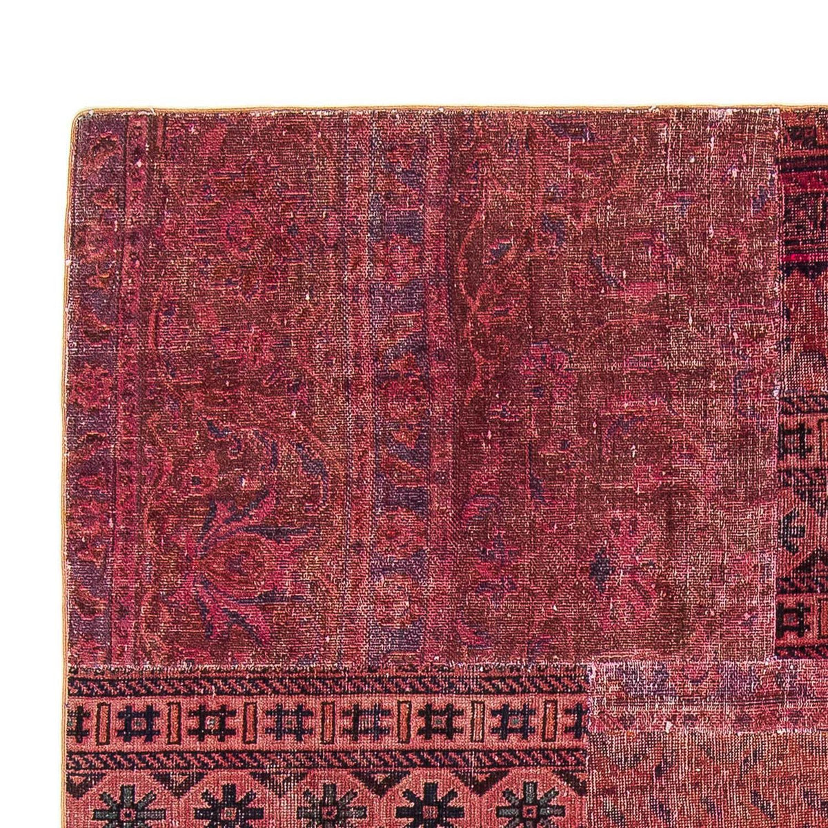 Tapis patchwork 151x241cm - Tapis en laine
