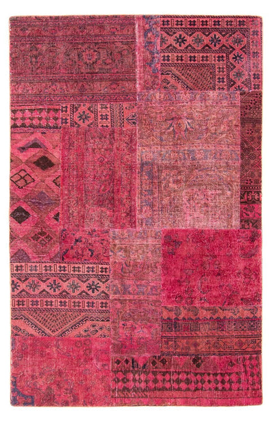 Tapis patchwork 151x237cm - Perserteppich Wollteppich