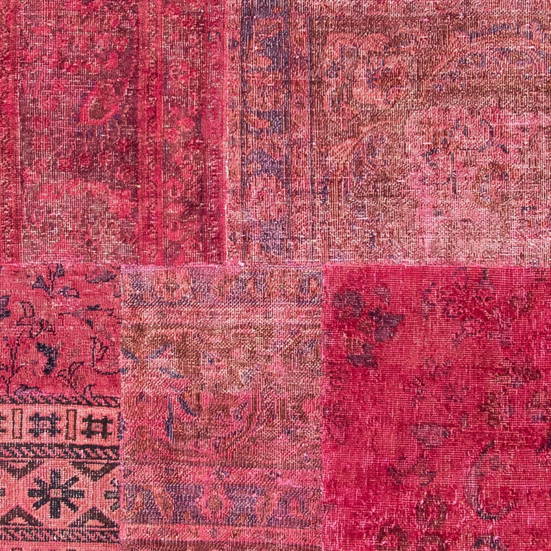 Tapis patchwork - 237 x 151 cm - multicolore