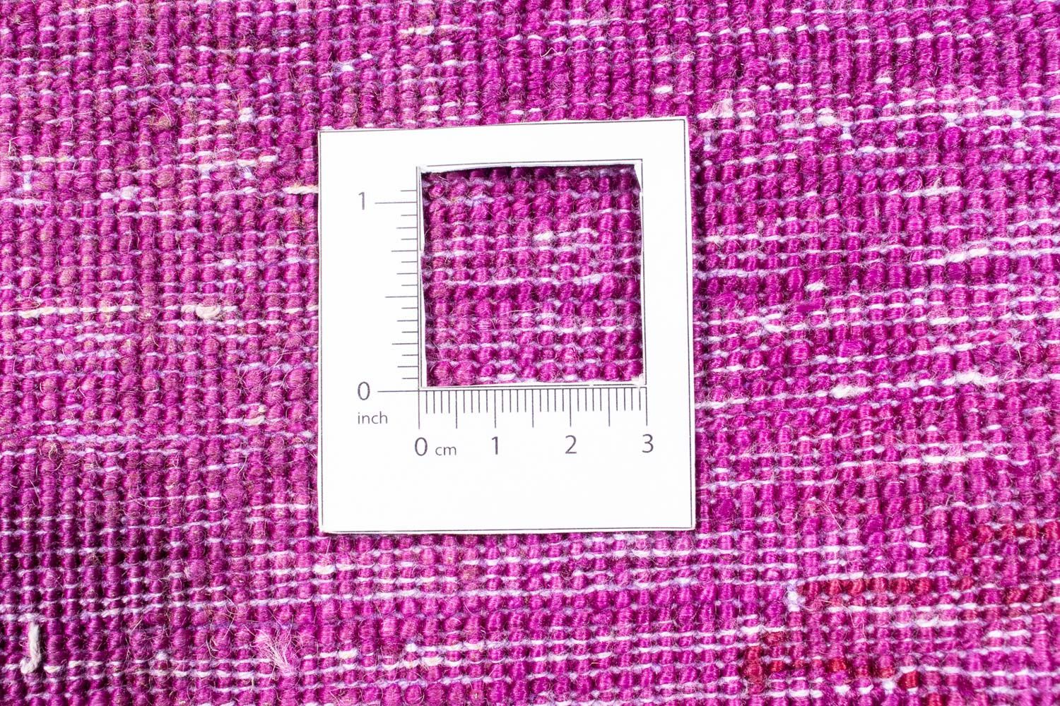 Tapis patchwork - 271 x 182 cm - violet