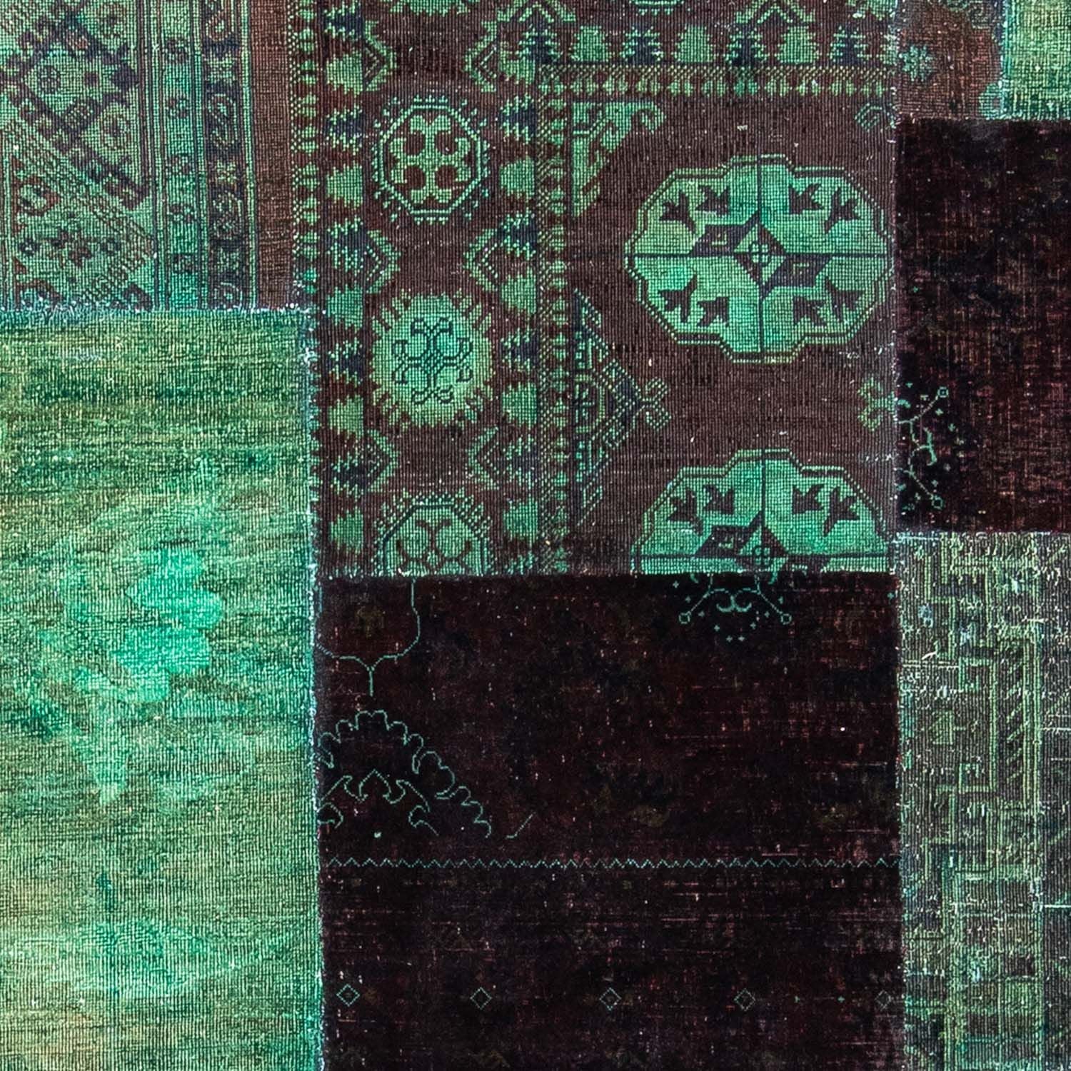 Tapis patchwork - 270 x 175 cm - multicolore