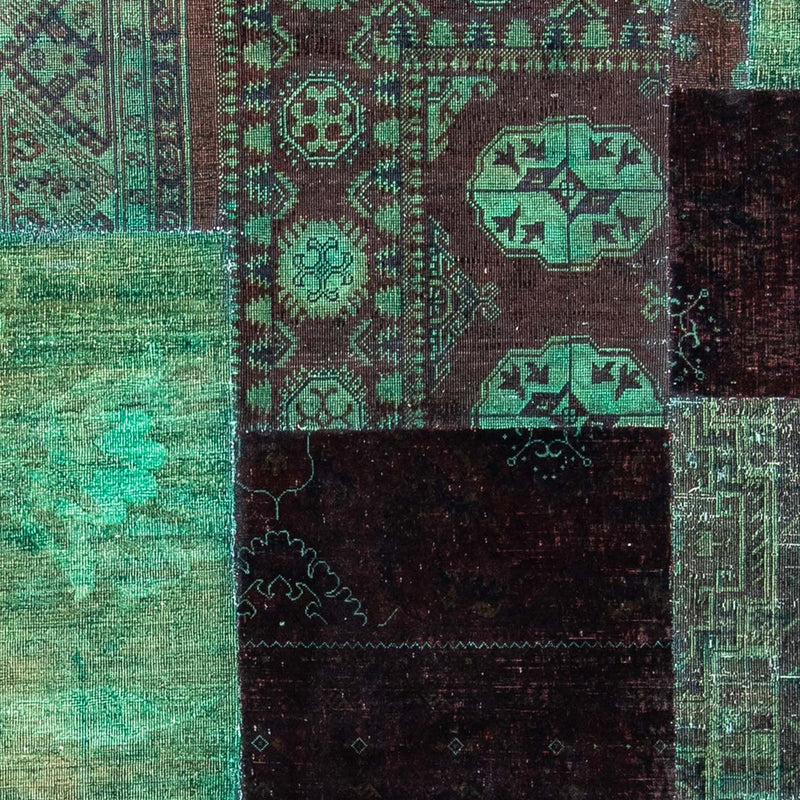 Tapis patchwork - 270 x 175 cm - multicolore