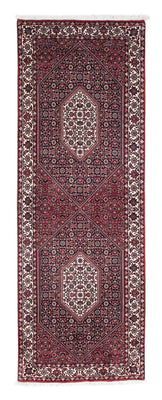 Tapis de couloir Tapis persan - Bidjar - 223 x 73 cm - rouge