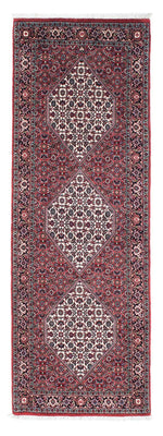 Tapis de couloir Tapis persan - Bidjar - 212 x 71 cm - rouge