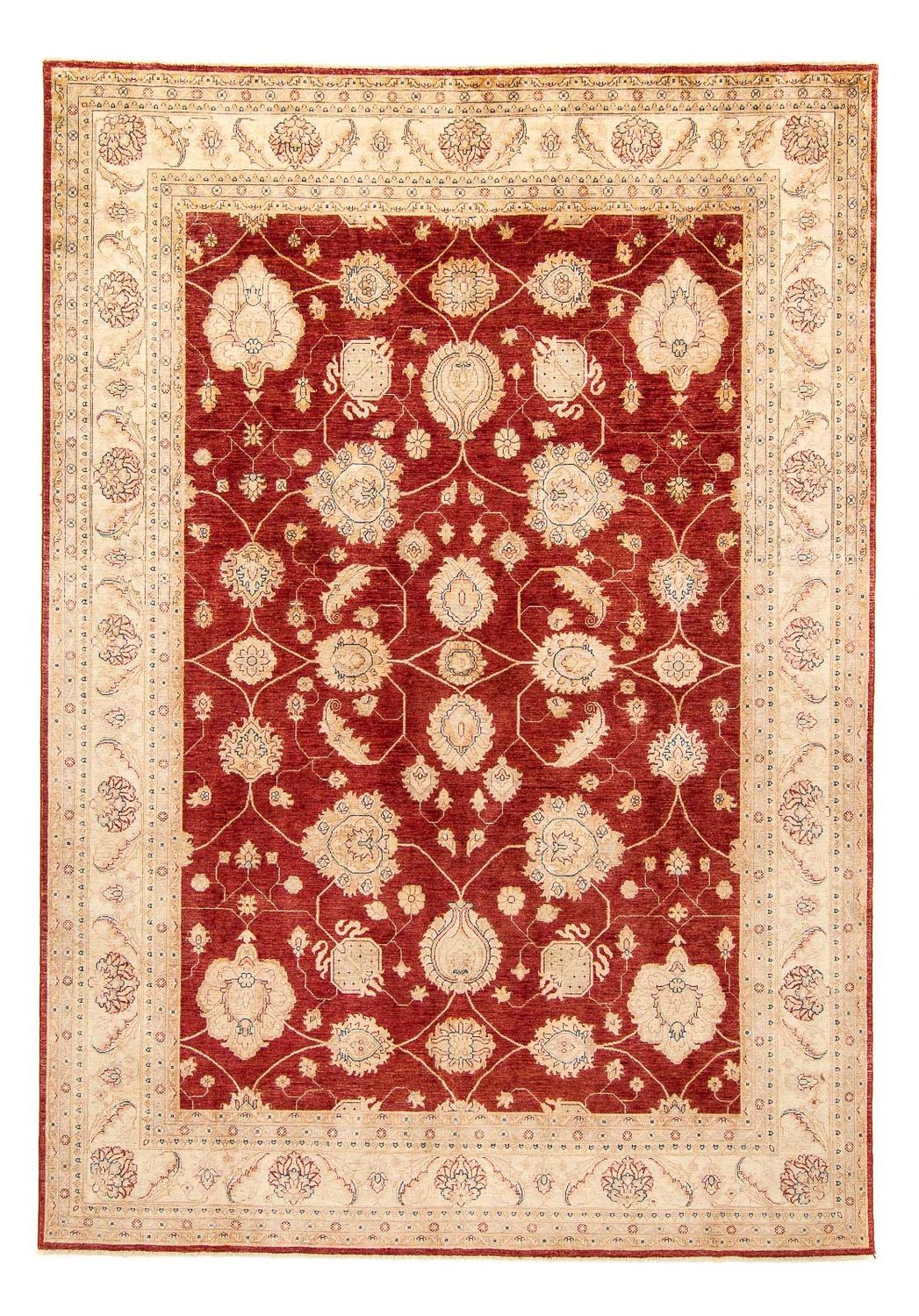 Tapis Ziegler - 390 x 295 cm - rouge foncé