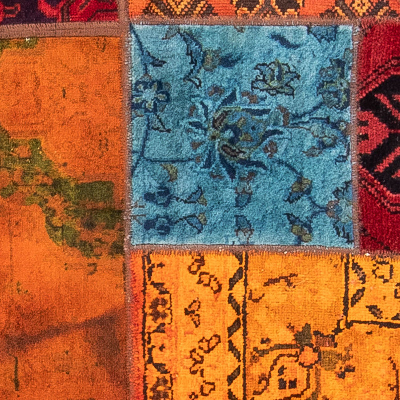 Tapis patchwork - 221 x 161 cm - multicolore