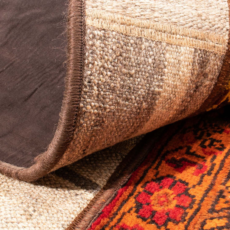 Tapis patchwork - 221 x 161 cm - multicolore