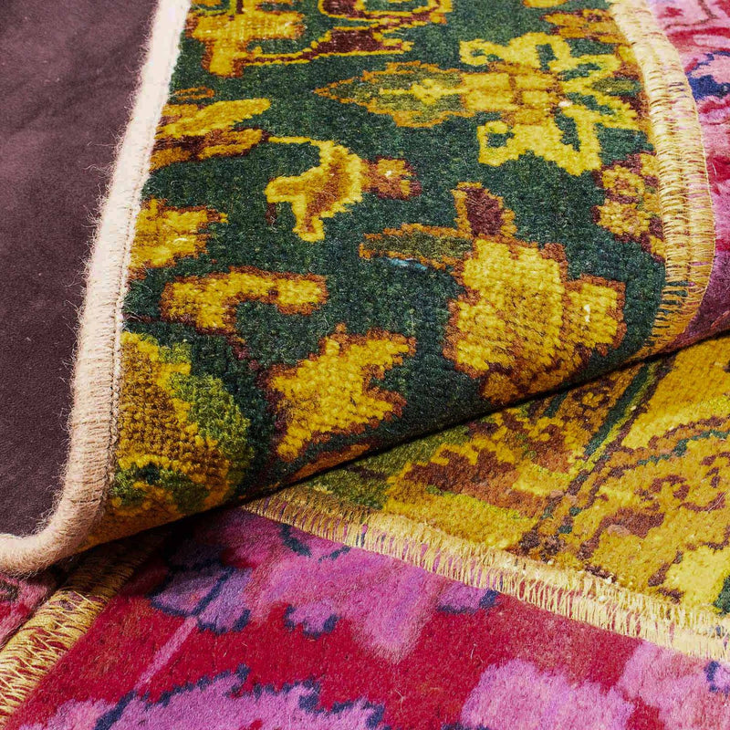 Tapis patchwork - 198 x 137 cm - multicolore
