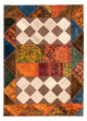 Tapis patchwork 229x163cm - Perserteppich Wollteppich