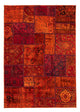 Tapis patchwork 194x140cm - Perserteppich Wollteppich
