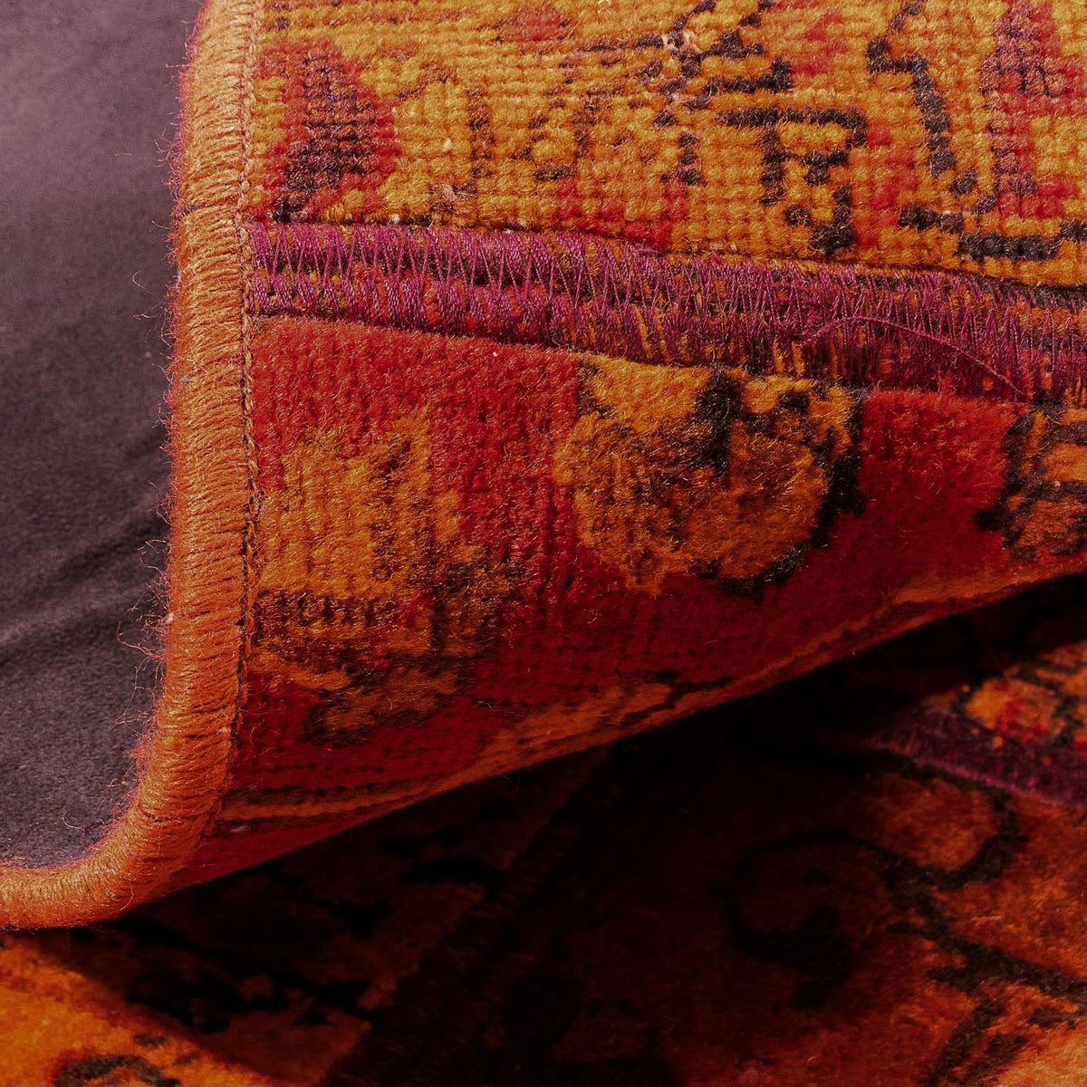 Tapis patchwork - 194 x 140 cm - multicolore