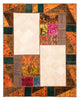 Tapis patchwork 249x194cm - Perserteppich Wollteppich