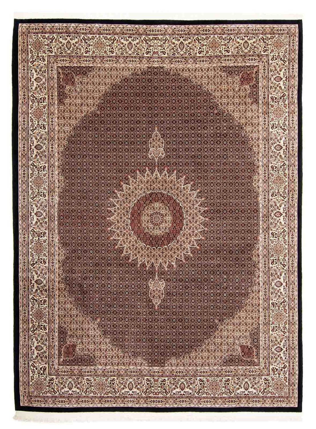 Tapis persan - Classique - 386 x 300 cm - bleu foncé