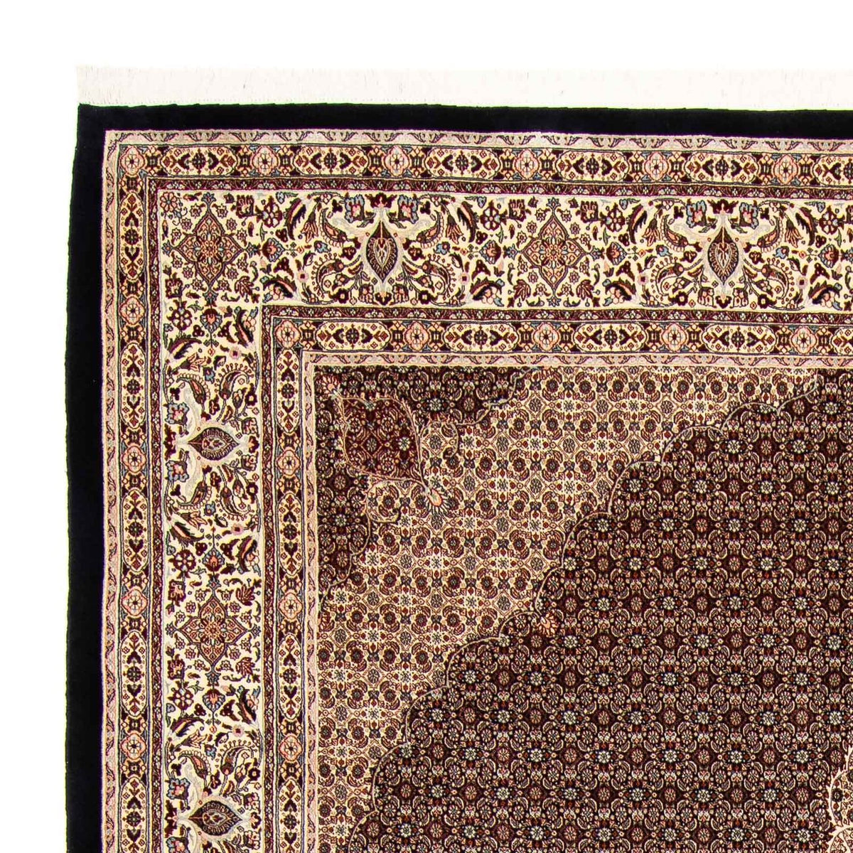 Tapis persan - Classique - 386 x 300 cm - bleu foncé