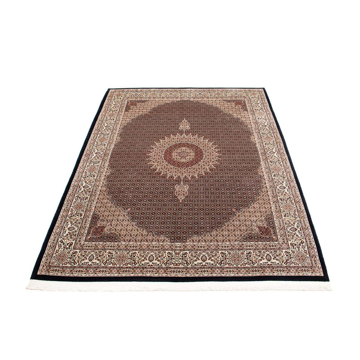 Tapis persan - Classique - 386 x 300 cm - bleu foncé