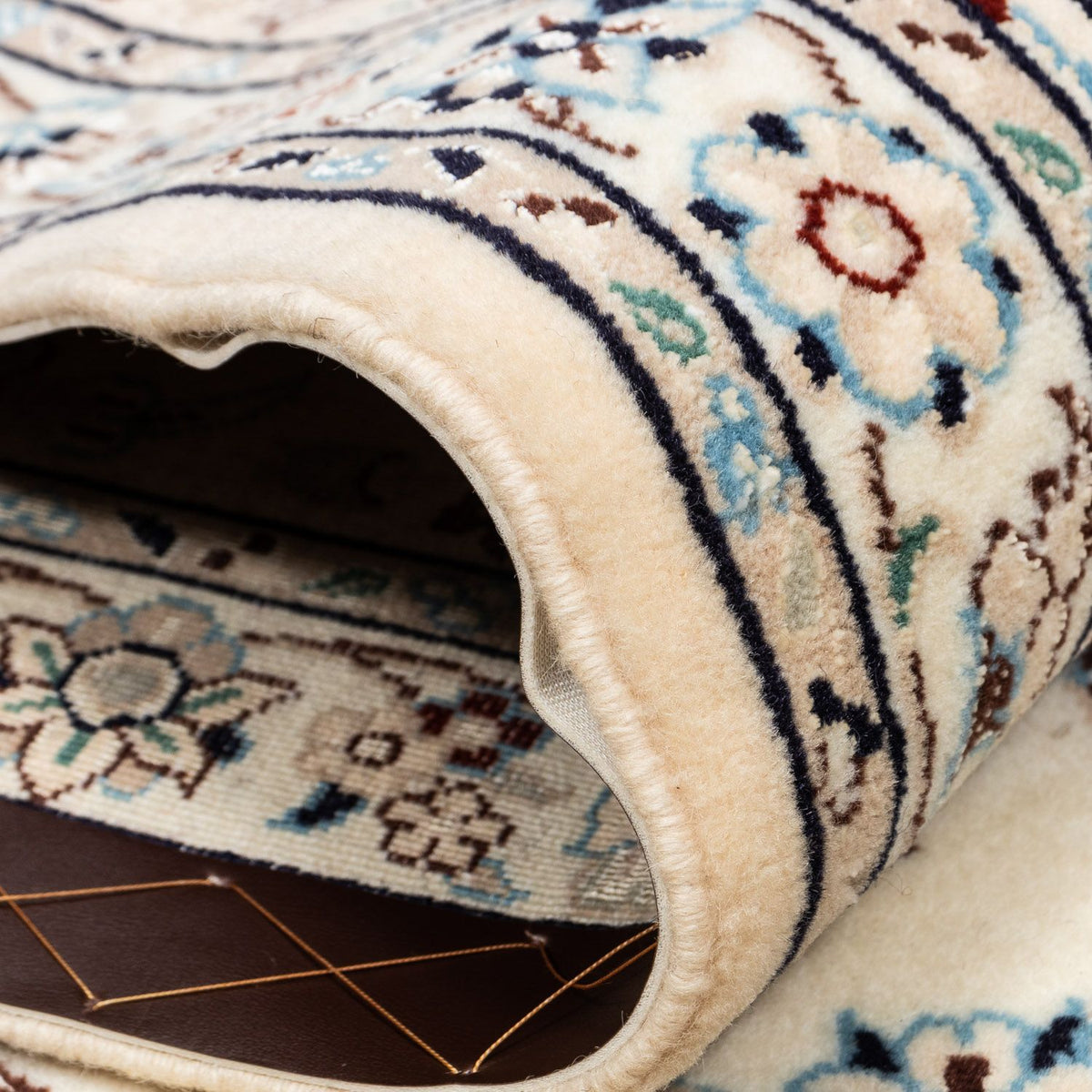 Tapis persan - Nain - Royal - 350 x 247 cm - beige