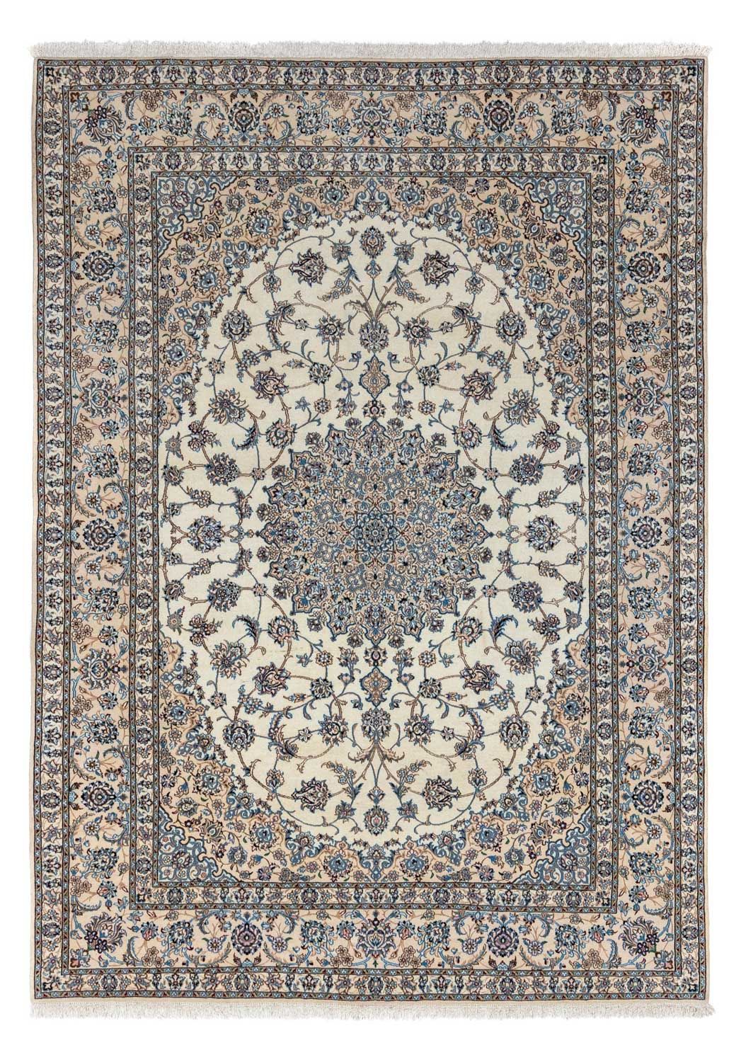 Tapis persan - Nain - Royal - 350 x 250 cm - beige