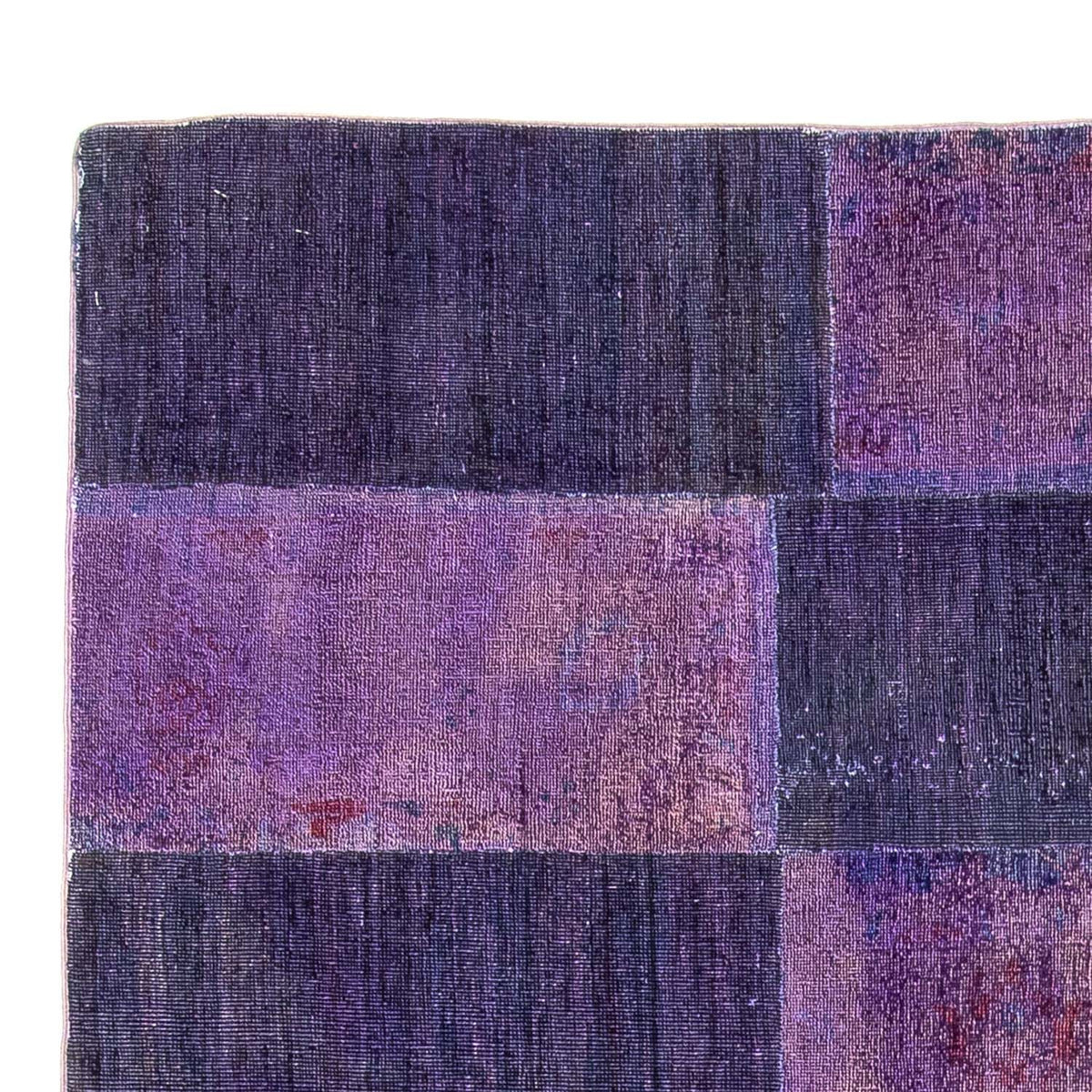 Tapis patchwork 165x235cm - Perserteppich Wollteppich