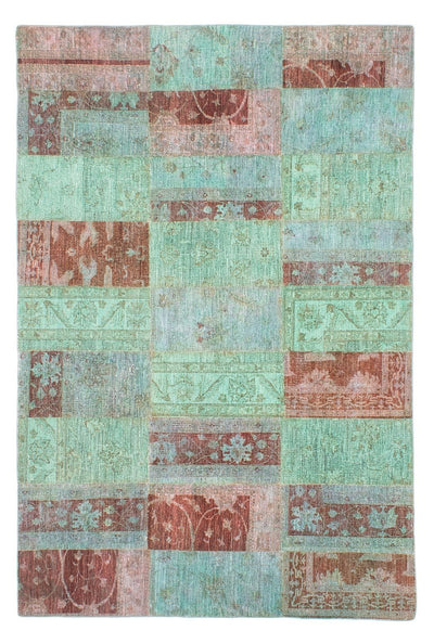 Tapis patchwork 182x270cm - Perserteppich Wollteppich