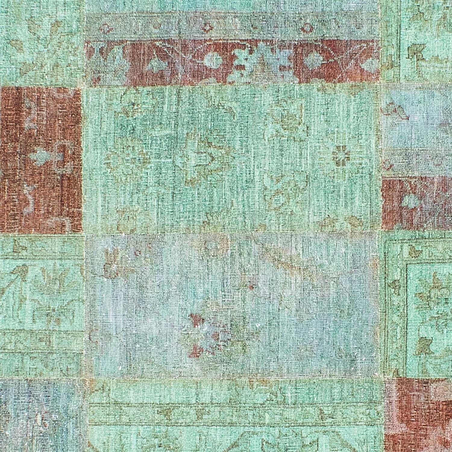 Tapis patchwork - 270 x 182 cm - multicolore