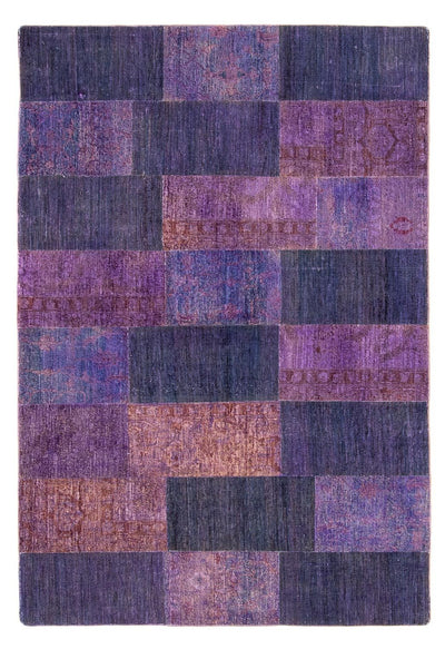Tapis patchwork 165x237cm - Perserteppich Wollteppich