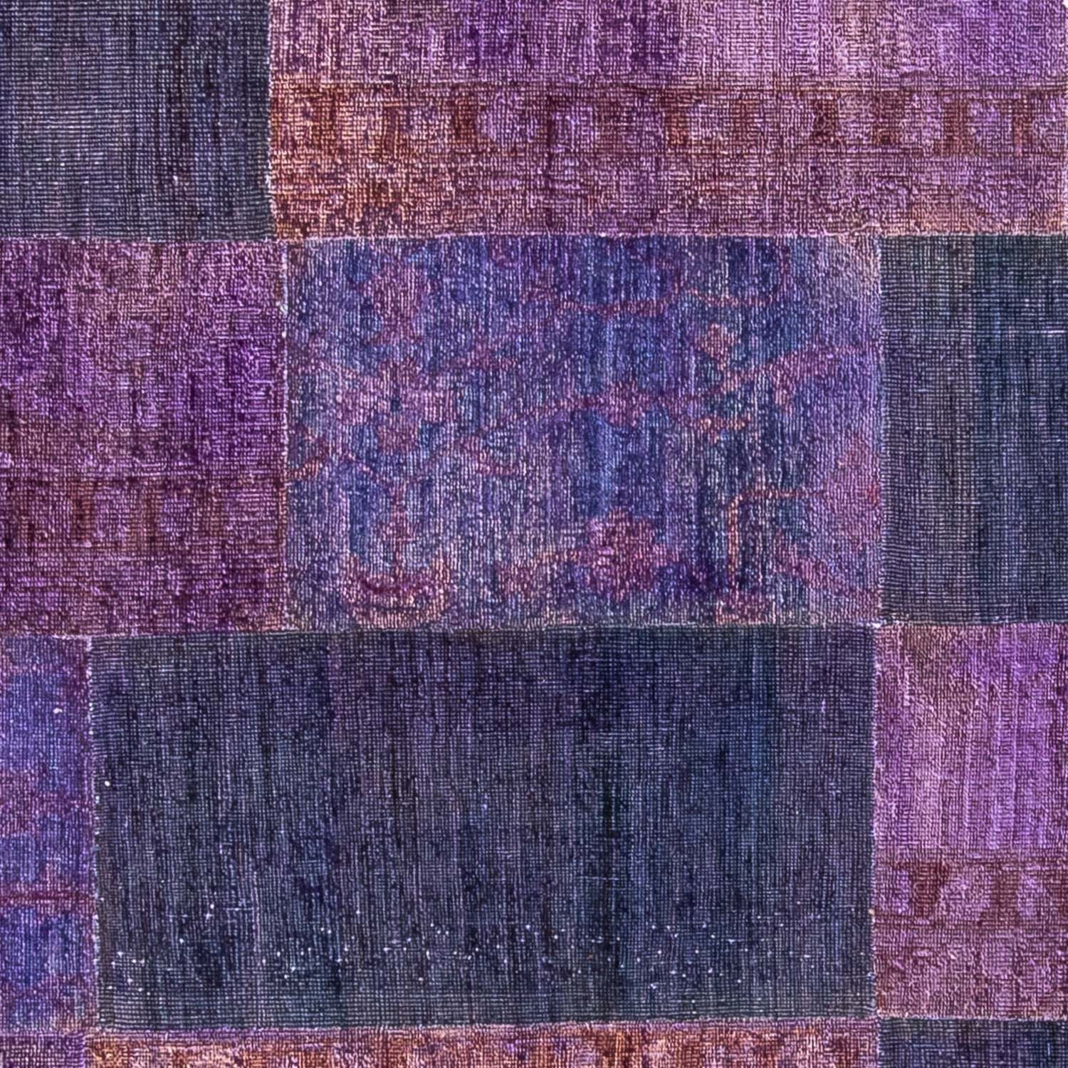 Tapis patchwork - 237 x 165 cm - multicolore