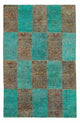 Tapis patchwork 240x149cm - Tapis en laine